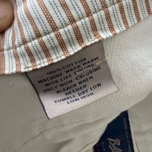 Bill's Khakis - M2- Vintage Twill - Men 34 / UNHEMMED - NEW WITH TAGS - Picture 6 of 9